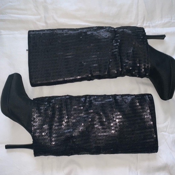 Nina Shoes - Nina Sequin boots